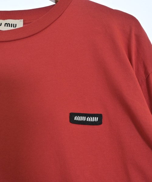 Miu Miu เสื้อยืด/เสื้อท็อปส์