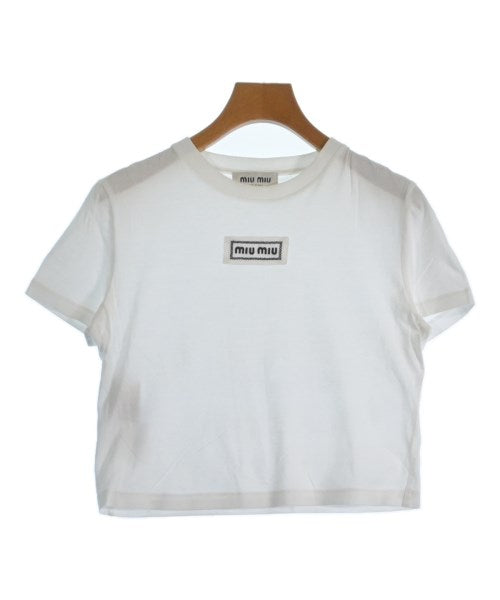 Miu Miu เสื้อยืด/เสื้อท็อปส์