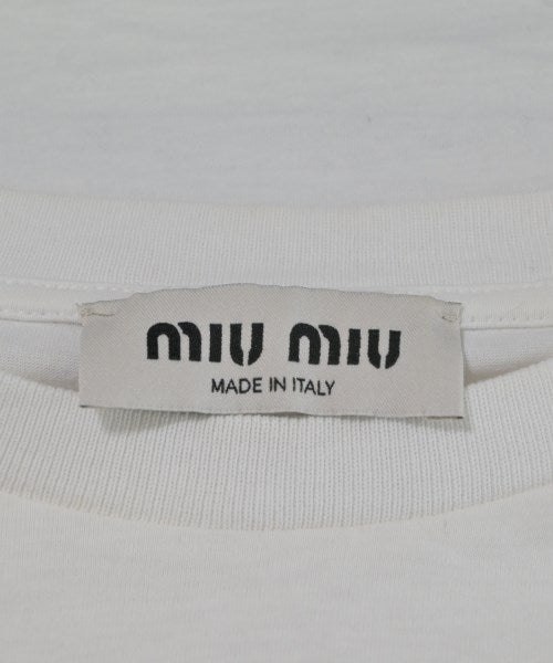 Miu Miu เสื้อยืด/เสื้อท็อปส์