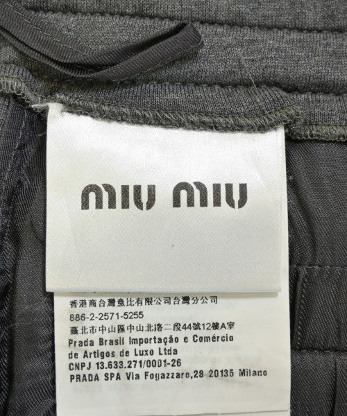 Miu Miu กางเกงวอร์ม