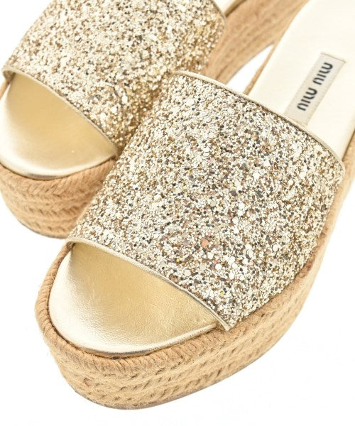 Miu Miu รองเท้าแตะ