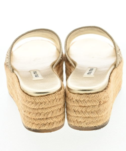 Miu Miu รองเท้าแตะ