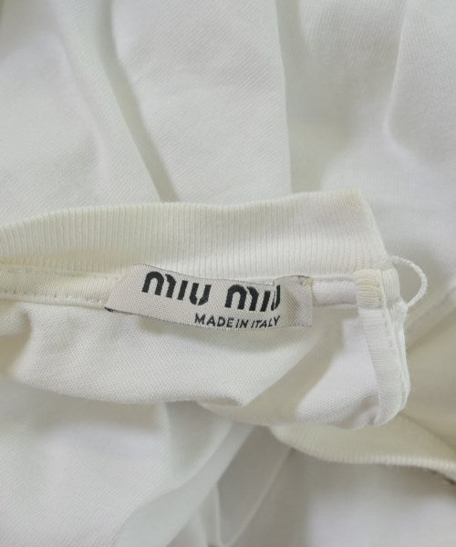 Miu Miu เสื้อยืด/เสื้อท็อปส์