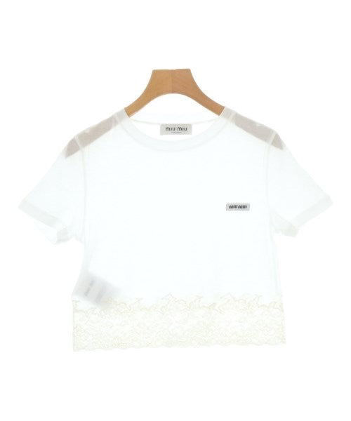 Miu Miu เสื้อยืด/เสื้อท็อปส์