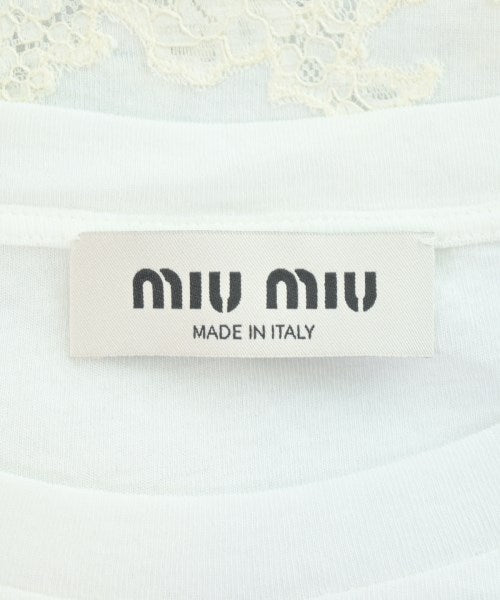 Miu Miu เสื้อยืด/เสื้อท็อปส์