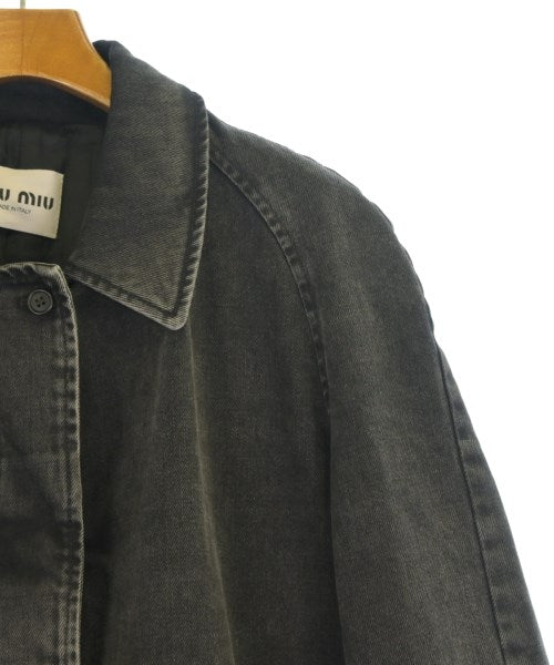 Miu Miu เสื้อคลุมคอปก Soutien