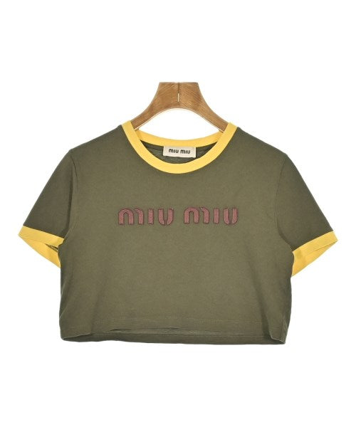 Miu Miu เสื้อยืด/เสื้อท็อปส์