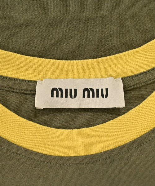 Miu Miu เสื้อยืด/เสื้อท็อปส์