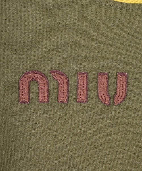 Miu Miu เสื้อยืด/เสื้อท็อปส์