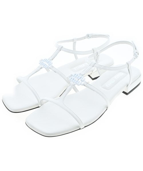 Miu Miu รองเท้าแตะ
