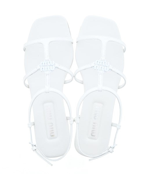 Miu Miu รองเท้าแตะ
