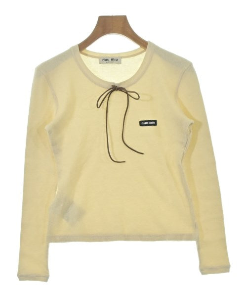 Miu Miu เสื้อยืด/เสื้อท็อปส์