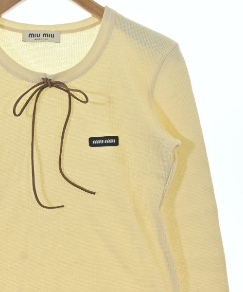 Miu Miu เสื้อยืด/เสื้อท็อปส์