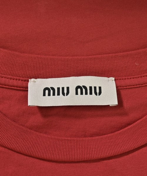 Miu Miu เสื้อยืด/เสื้อท็อปส์