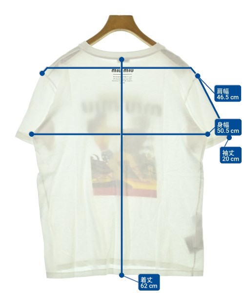 Miu Miu เสื้อยืด/เสื้อท็อปส์