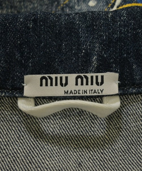 Miu Miu แจ็คเก็ตยีนส์