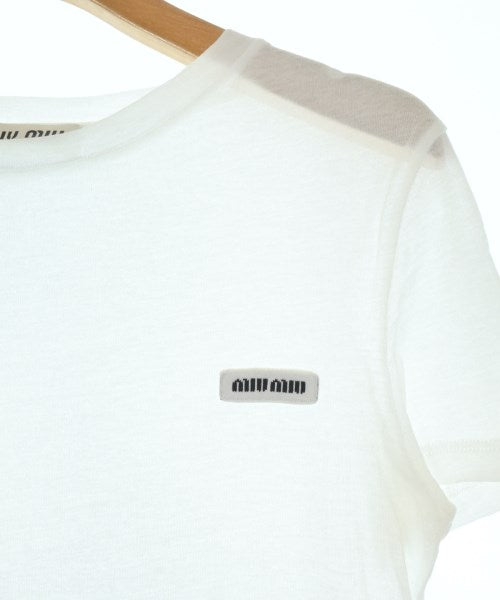 Miu Miu เสื้อยืด/เสื้อท็อปส์