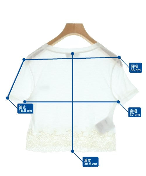 Miu Miu เสื้อยืด/เสื้อท็อปส์