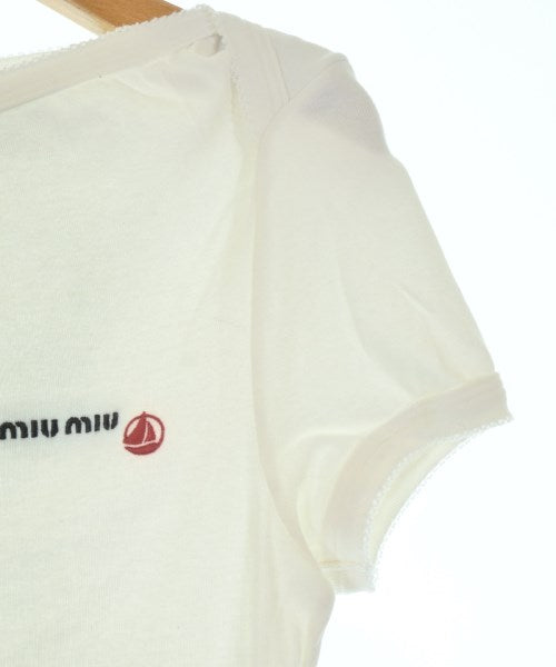 Miu Miu เสื้อยืด/เสื้อท็อปส์