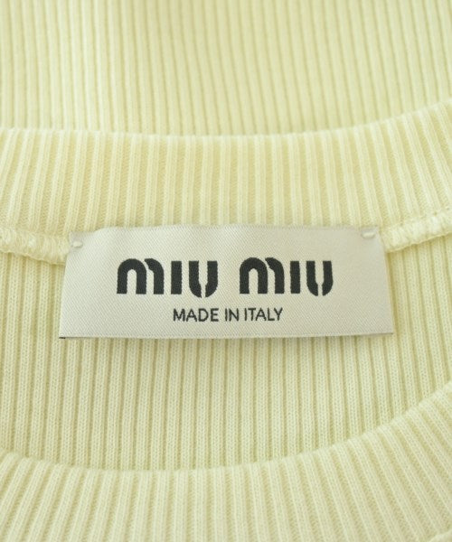 Miu Miu เสื้อยืด/เสื้อท็อปส์