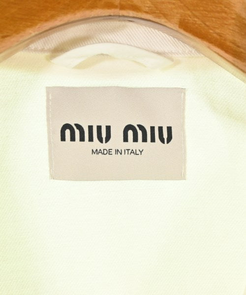 Miu Miu แจ็คเก็ตยีนส์