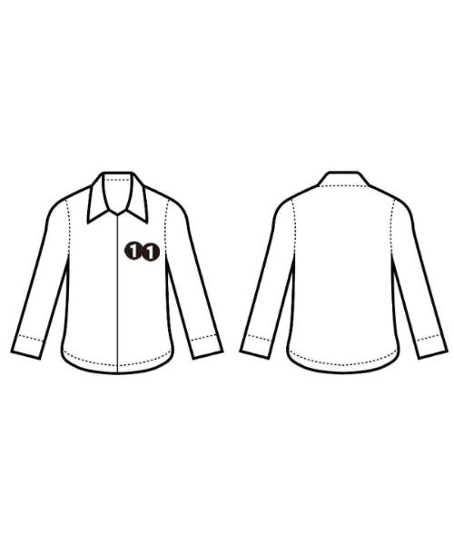 Y's เดรสที่เป็นเสื้อเชิ้ตตัวยาว