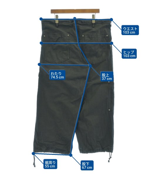 Y's กางเกงมีกระเป๋าข้างกางเกง2-4 กระเป๋า