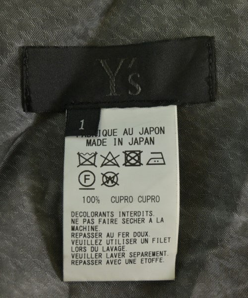 Y's เดรสที่เป็นเสื้อเชิ้ตตัวยาว