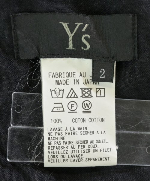 Y's เดรสที่เป็นเสื้อเชิ้ตตัวยาว