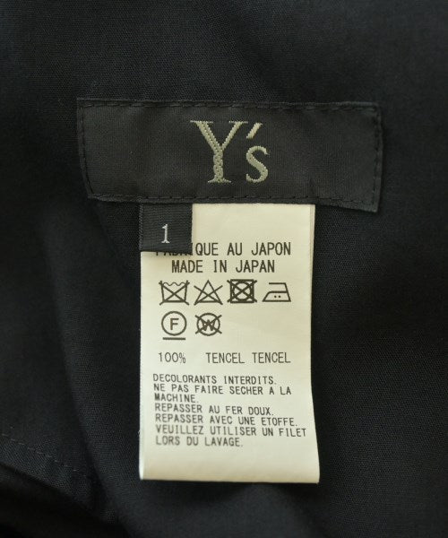 Y's เดรสที่เป็นเสื้อเชิ้ตตัวยาว