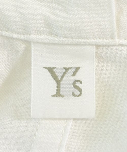 Y's เดรสที่เป็นเสื้อเชิ้ตตัวยาว