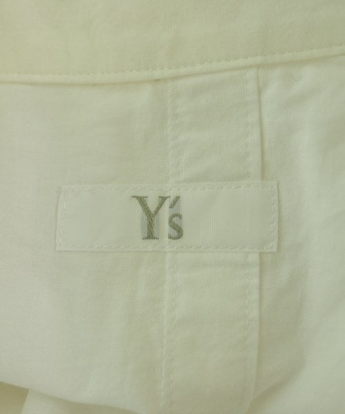 Y's เดรสที่เป็นเสื้อเชิ้ตตัวยาว