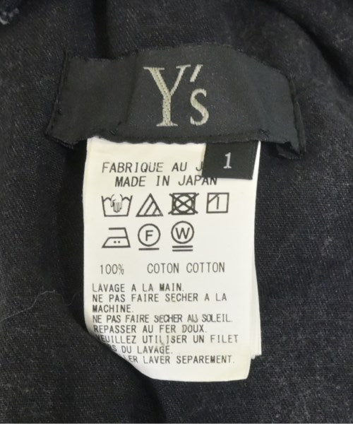 Y's เดรสที่เป็นเสื้อเชิ้ตตัวยาว