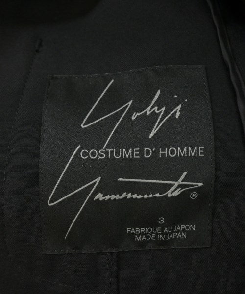 YOHJI YAMAMOTO COSTUME D'HOMME เสื้อโค้ทเชสเตอร์ฟิลด์