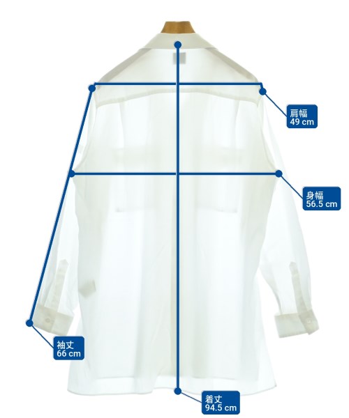 YOHJI YAMAMOTO COSTUME D'HOMME เสื้อลำลอง