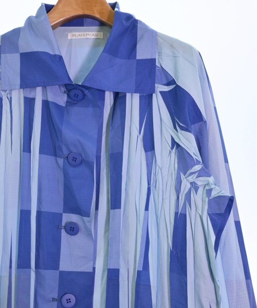 PLEATS PLEASE เสื้อคลุมคอปก Soutien