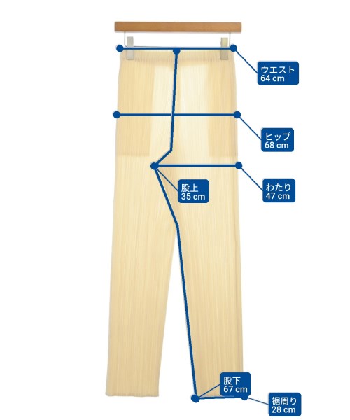 PLEATS PLEASE กางเกง อื่น