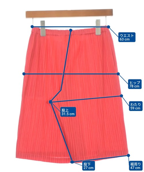 PLEATS PLEASE กางเกงขาสั้น