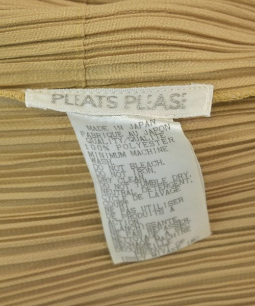PLEATS PLEASE เดรสที่เป็นเสื้อเชิ้ตตัวยาว