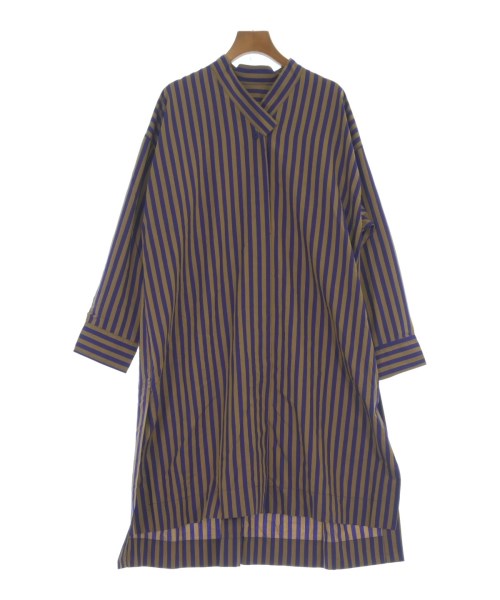 PLEATS PLEASE เดรสที่เป็นเสื้อเชิ้ตตัวยาว