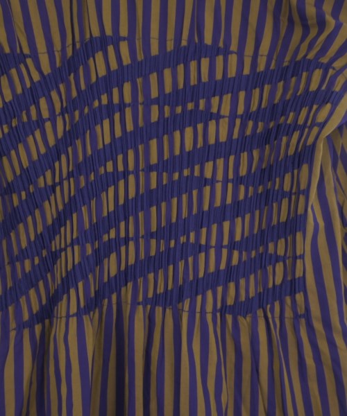PLEATS PLEASE เดรสที่เป็นเสื้อเชิ้ตตัวยาว