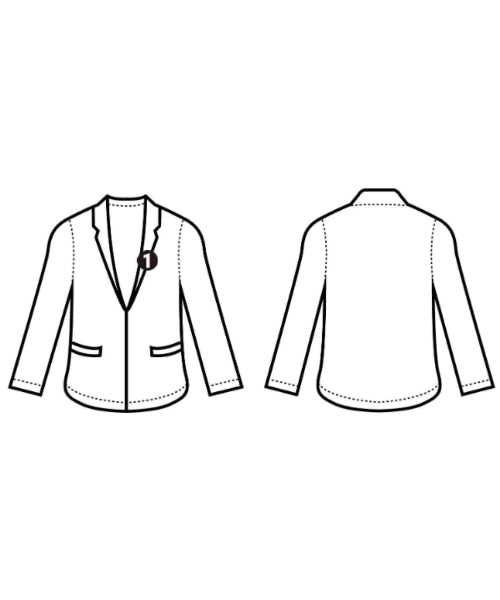 ISSEY MIYAKE MEN เบลเซอร์/แจ็คเก็ตสูท