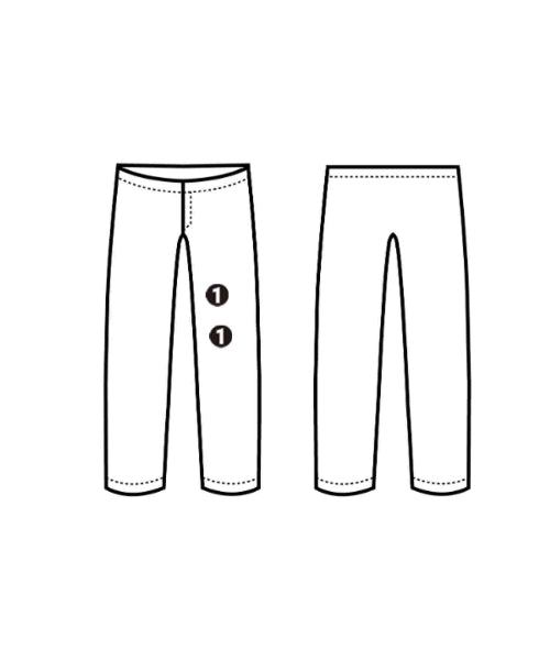 ISSEY MIYAKE MEN กางเกงขายาว