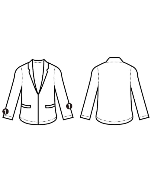 ISSEY MIYAKE MEN แจ็คเก็ตลำลอง