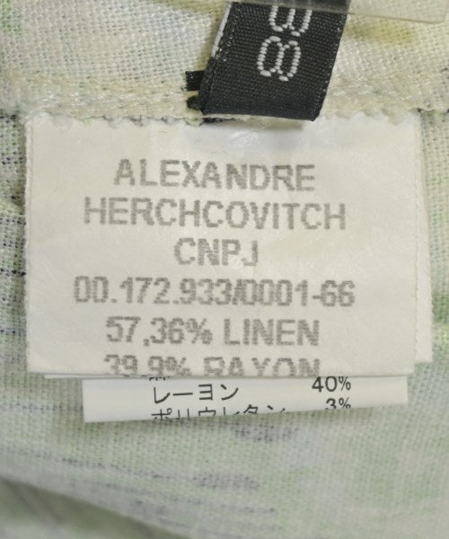 ALEXANDRE HERCHCOVITCH กางเกง อื่น