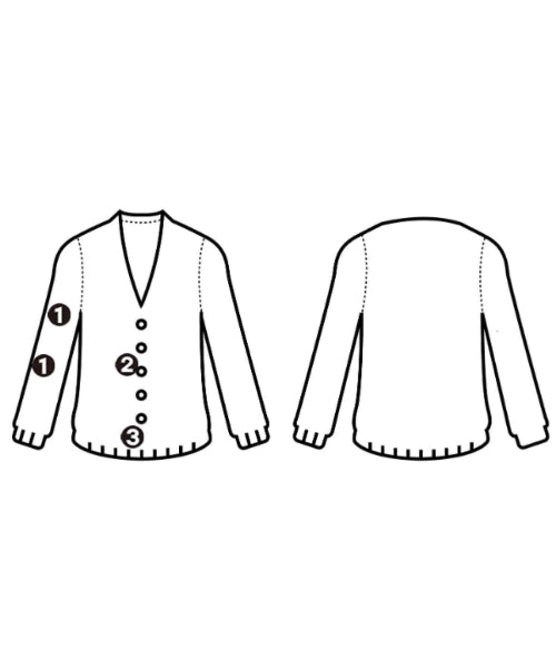 LIMI feu เสื้อคาร์ดิแกน