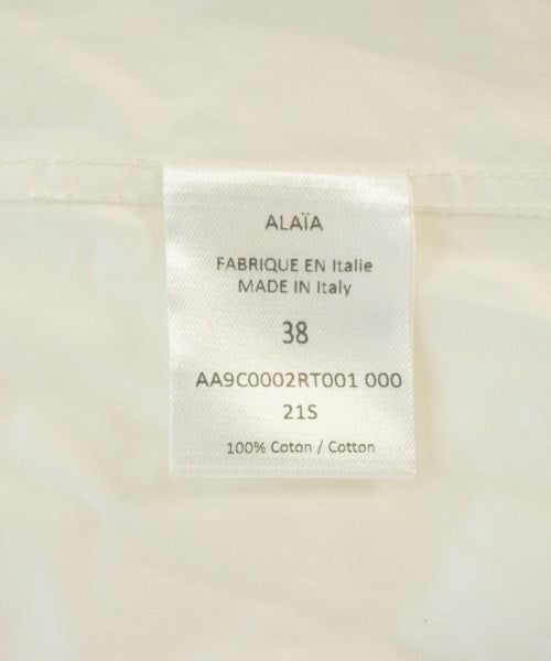 ALAIA เดรสที่เป็นเสื้อเชิ้ตตัวยาว