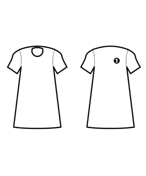 STELLA McCARTNEY เดรสที่เป็นเสื้อเชิ้ตตัวยาว