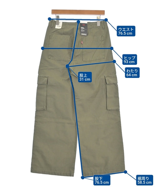 LEVI'S กางเกงมีกระเป๋าข้างกางเกง2-4 กระเป๋า