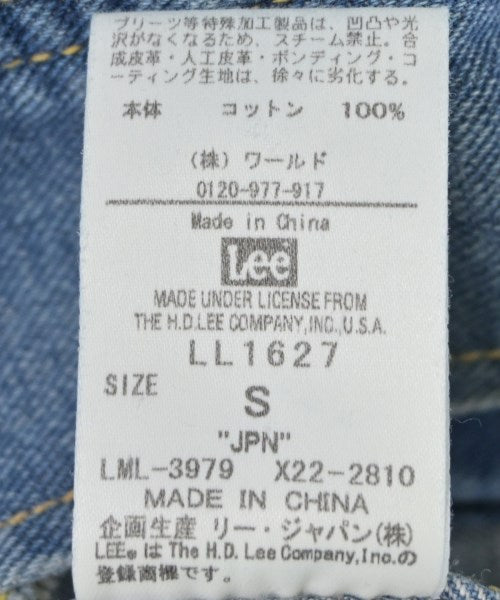 Lee แจ็คเก็ตยีนส์